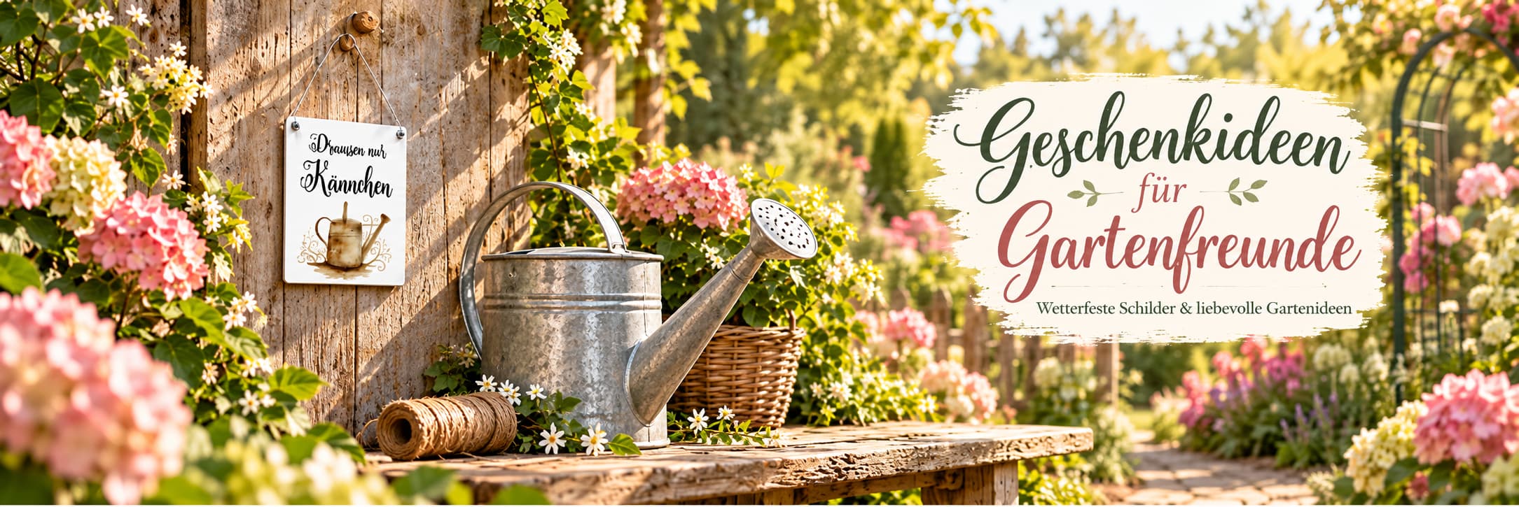 Geschenke für Gartenfreunde