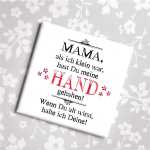 Magnet Mama Hände halten Muttertagsgeschenk