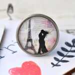 M&ouml;belkn&ouml;pfe LOVE in PARIS Metallknauf LAMOUR...