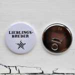 Button Magnetflaschen&ouml;ffner LIEBLINGSBRUDER
