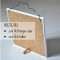 Schild WIR LIEBEN weil ER uns zuerst geliebt hat 13 x 13 cm (SAH+D) Holz