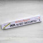 Papa Zollstock Keine Sorge das lässt sich bestimmt wieder PAPArieren Geschenkidee