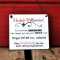 Schild zum Thema Putzen Unordnung und Hundehaare 13 x 13 cm (SAH+D) Holz