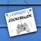 Schild ZOCKERBUDE Zimmerschild für Jugendliche 13 x 13 cm (SAH+D) Holz