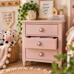 Kinder Möbelknopf mit Tiermotiv fürs Kinderzimmer Kuh