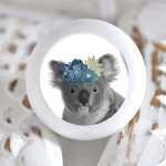 Möbelknauf mit Tierbaby-Motiv Koala