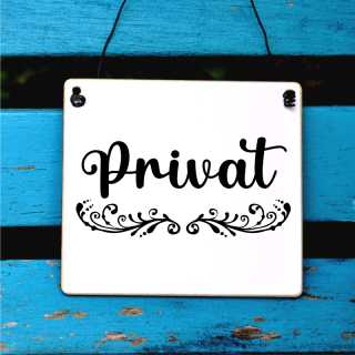 Hinweisschild PRIVAT