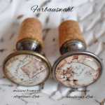 Maritimer Flaschenkorken LOVE mit Herz-Motiv