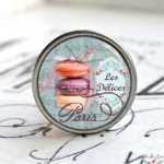 Flaschenkorken Macarons Blue Versailles Geschenk...