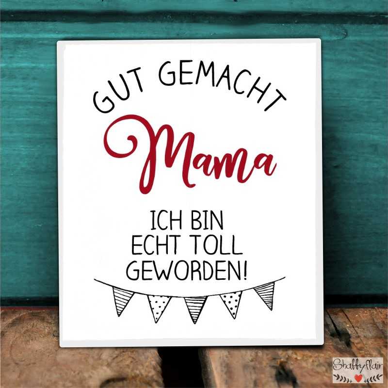 XXL Muttertagskarte A4 – „Gut Gemacht Mama, Ich Bin Toll“, Mit Umschlag, Hochwertige Klappkarte