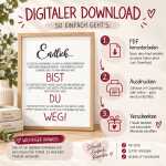 Renter Geschenk Endlich bist Du weg | Geschenk zur Rente, Pensionierung, Renteneintritt, Ruhestand | Last Minute Geschenkideen | PDF Datei