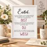 Renter Geschenk Endlich bist Du weg | Geschenk zur Rente, Pensionierung, Renteneintritt, Ruhestand | Last Minute Geschenkideen | PDF Datei