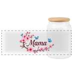Keksdose mit Holzdeckel | Mama Geschenkidee |...