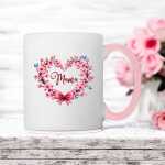 Tasse zweifarbig Mama Geschenkidee |...