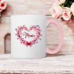 Tasse zweifarbig Mama Geschenkidee |...