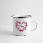 Emaille-Tasse Mama | Muttertagsgeschenkidee | Geschenk für Mutter | Mamageschenk | Mutter Tochter Geschenk| Emaille-Tasse