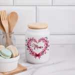 Keksdose mit Holzdeckel | Mama Geschenkidee |...