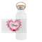 Thermosflasche mit Bambusdeckel | Mama Geschenkidee | Muttertagsgeschenk | Mutter Tochter Geschenk | Geschenkidee für Mama | Trinkflasche