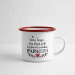 Emaille Tasse PAPArieren Spruch | Vatertagsgeschenk | Vatertag Ideen | Vatertag 2025 | Papa Geburtstag Spruch