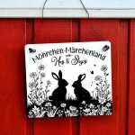 Möhrchen Märchenland Schild | Kaninchenstall...