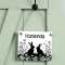 Hasienda Dekoschild | Kaninchenstall Schild wetterfest kaufen | Kaninchen Schild | Hasenschild | Metallschilder | Tierschilder