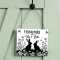 Hasienda personalisiertes Schild | Kaninchenstall Schild wetterfest kaufen | Kaninchen Schild | Hasenschild | Metallschilder | Tierschilder