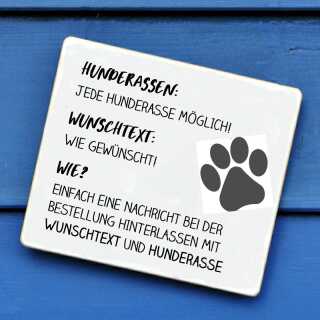 Hundeschild Willkommen Zuhause – Boxer Deutscher Dogge – Wetterfestes Alu-Schild 20x14 Cm – UV-beständig – Für Tür Oder Zaun
