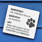 Hundeschild mit Boxer-Motiv – Vorsicht freilaufender Hund 2 Löcher oben + Drahtaufhängung