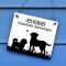 Hundeschild Achtung Hund | Freilaufende Alarmanlagen | Hunde Warnschild | individuelles Schild mit Wunsch-Hunderasse | wetterfest