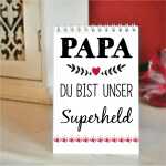 Das perfekte Papa-Set Geschenkidee mit Papa-Sprüchen 1 Zollstock + 1 Magnet + 1 Tischaufsteller