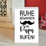 Das perfekte Papa-Set Geschenkidee mit Papa-Sprüchen 1 Zollstock + 1 Magnet + 1 Tischaufsteller