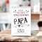 Das perfekte Papa-Set Geschenkidee mit Papa-Sprüchen 1 Zollstock + 1 Magnet + 1 Tischaufsteller