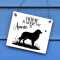 Home is where my Aussie is Schild – wetterfestes Australian Shepherd Hundeschild mit Silhouette | Restbestand