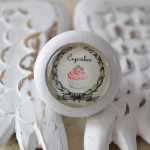 Shabby Chic M&ouml;belgriff Cupcakes von Shabbyflair...
