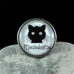 Metallknauf M&ouml;belknauf MIEZEKATZE aus der Black Cat Serie