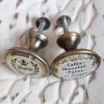 Maritimer Metallknauf M&ouml;belknopf PORT DE MER mit Vintage Charme