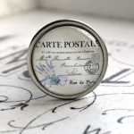 Möbelknopf Metallknauf Carte Postale de la Provence