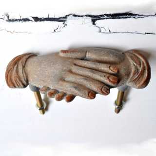Shabby Chic Schubladengriff  HANDS aus Metall