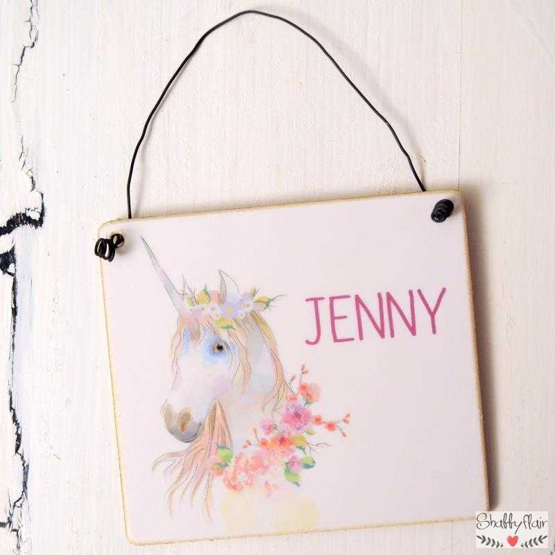 41++ Lustige sprueche ordnung sauberkeit , Kinderzimmer Schild mit Name EINHORN 13,5 x 15,5 x 0,4 cm