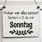 Dekoschild mit Spruch FRÜHER WAR ALLES BESSER 13 x 13 (SAH+D) Holz