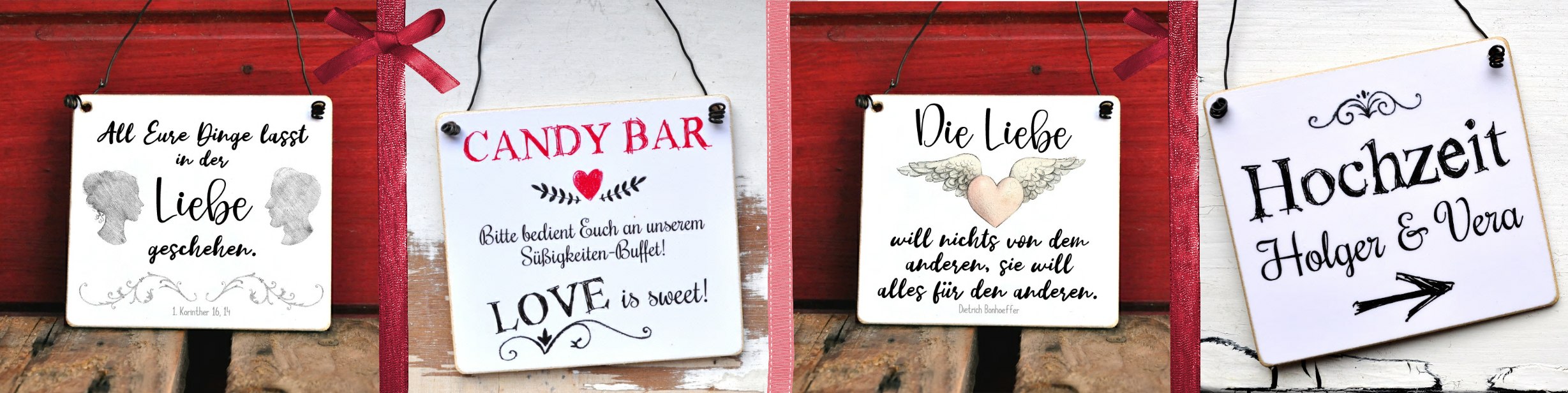 Individuelle Schilder für Deinen Garten und ein schönes Zuhause